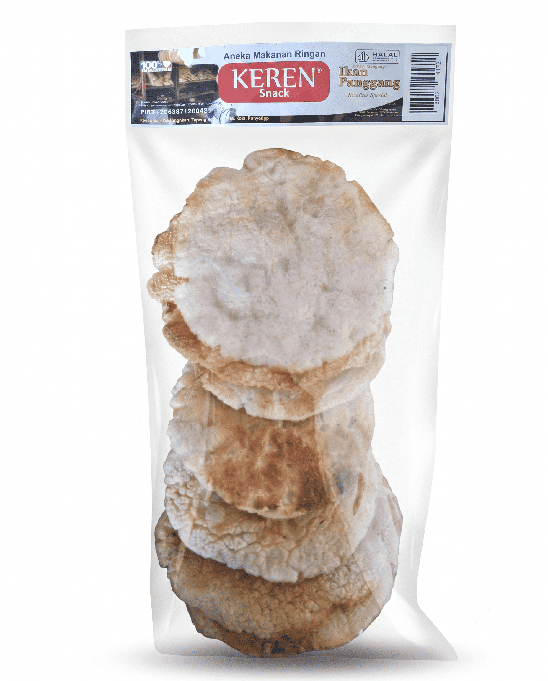 Kerupuk Ikan Panggang